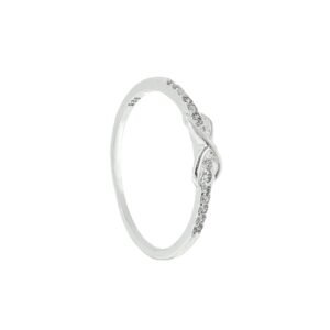 Anillo de plata con circonitas