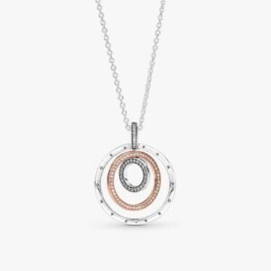 Collar Pando Círculos de Plata 925