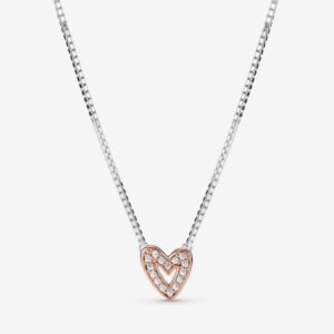 Collar Pando Corazón de Plata 925