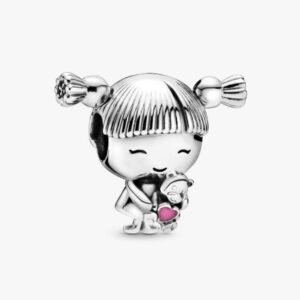 Charm Niña Pequeña de Plata 925