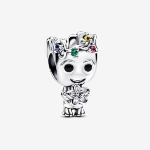 Charm Baby Groot de Plata 925