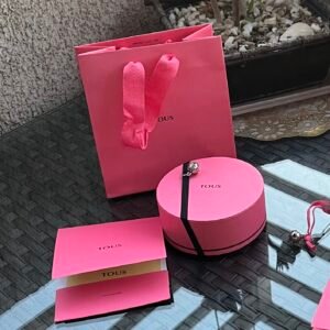Empaque Osito Caja Grande Fucsia