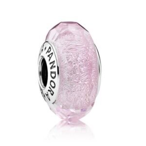 Charm Murano Rosa de Plata 925